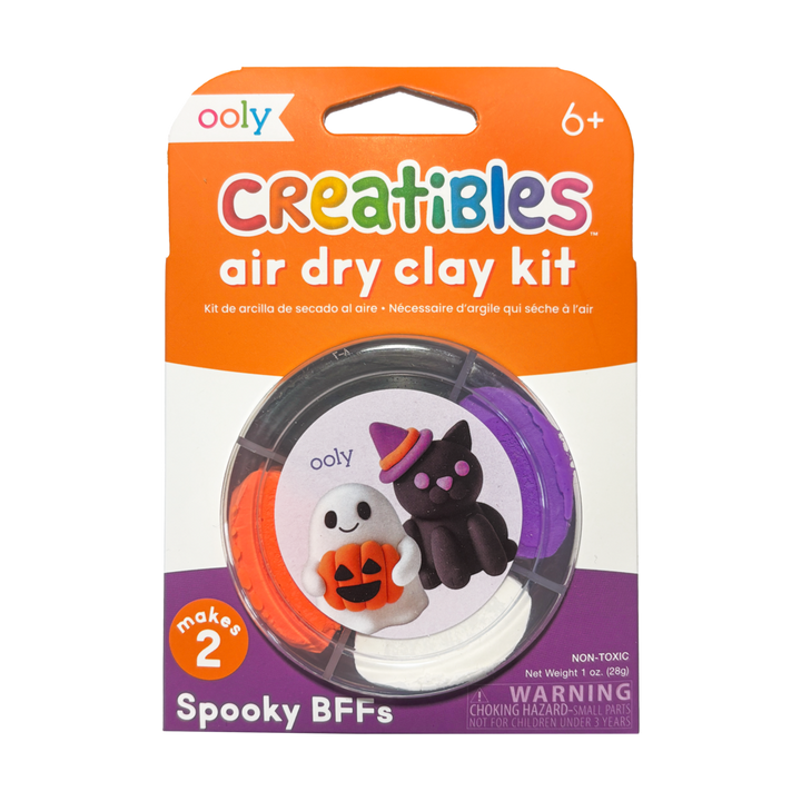 OOLY Spooky BFF's Creatibles Air Dry Clay Kit