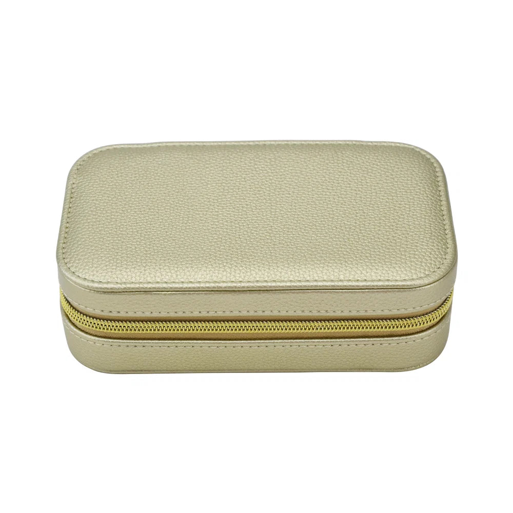 Leah Rectangle Travel Jewelry Case