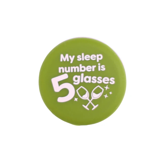 CapaBunga Slogan Wine Bottle Cap