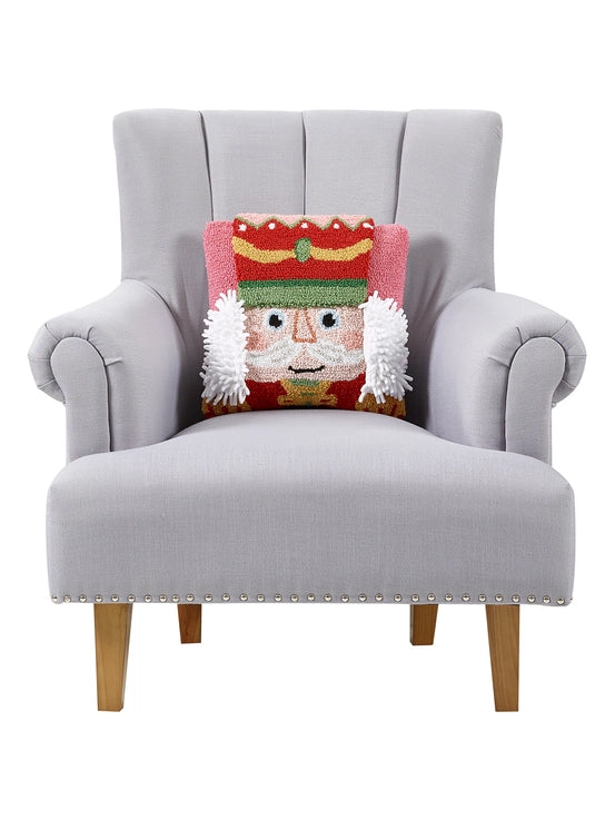 Peking Handicrafts 3D Nutcracker Hook Pillow