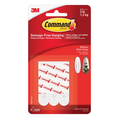3M Command Medium Foam Refill Strips