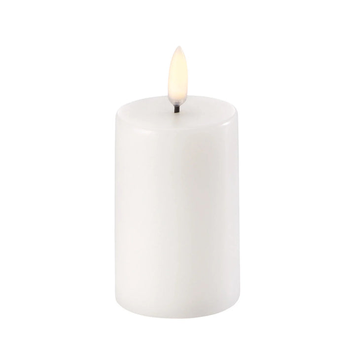 Uyuni Lighting Nordic White LED Pillar Candle