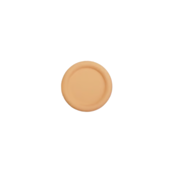 Hazel Mazel 4" Round Stoneware Coaster