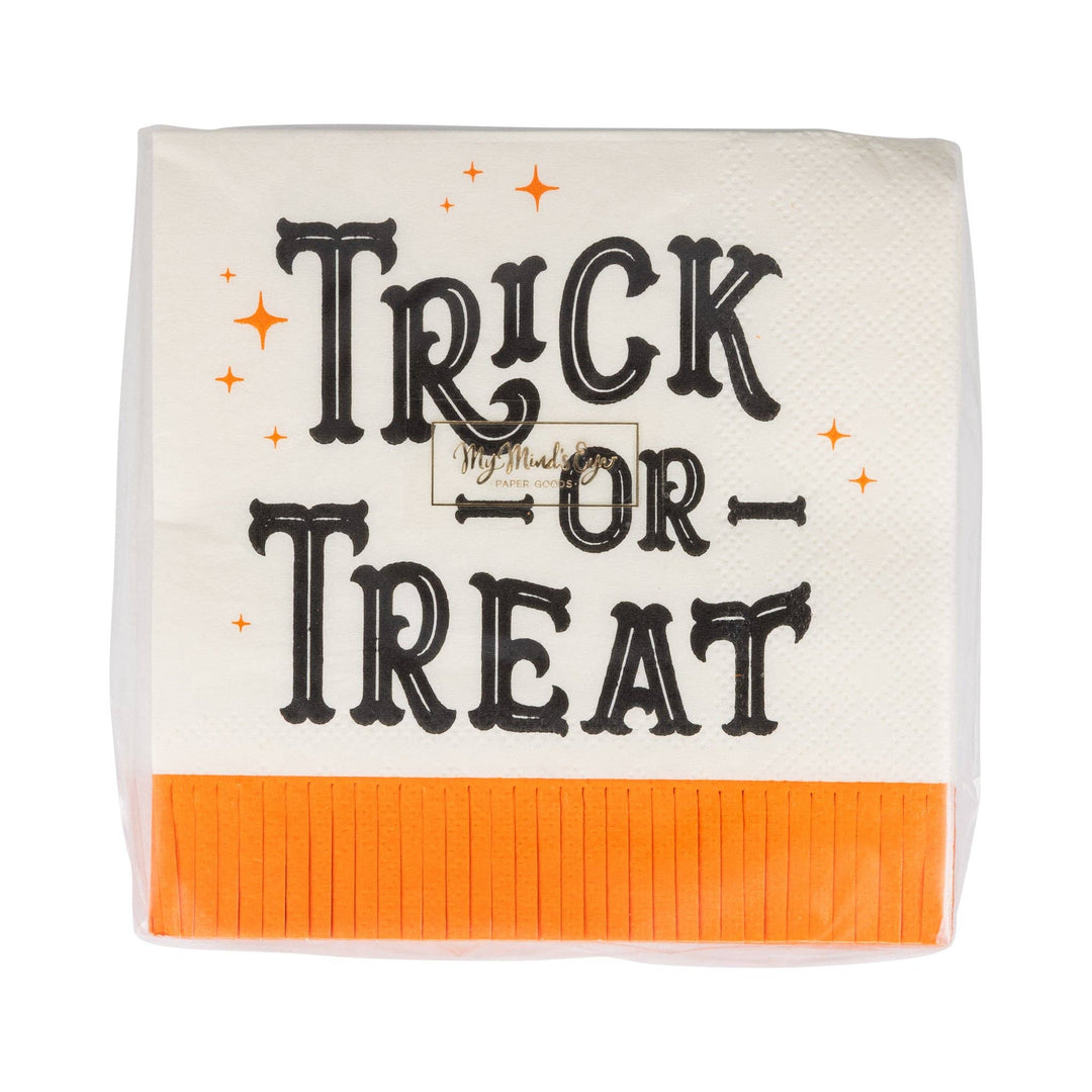 My Mind’s Eye Vintage Trick or Treat Cocktail Napkin