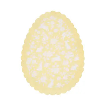 Meri Meri Ditsy Bunny Egg Paper Plates