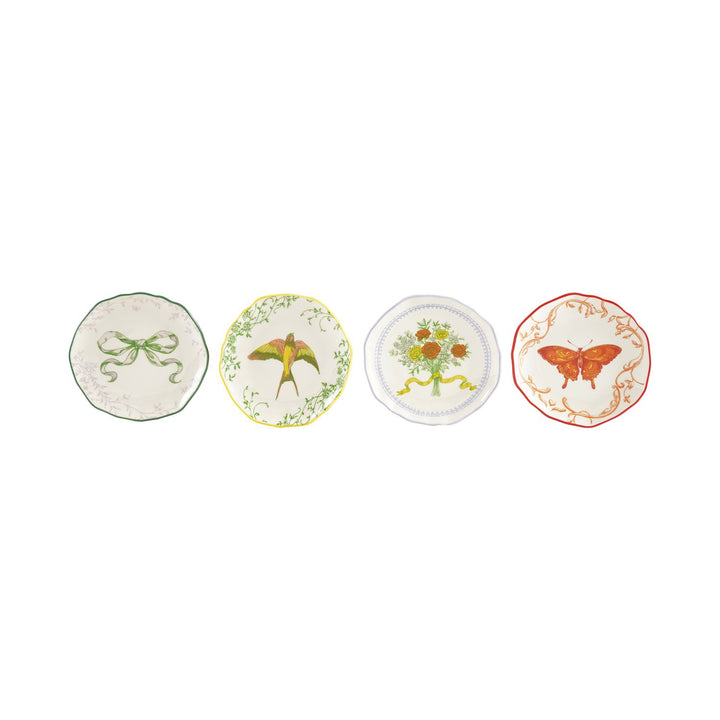 Hazel Mazel Stoneware Scalloped Plate