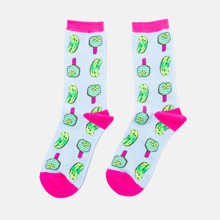 Yellow Owl Pickleball Crew Socks