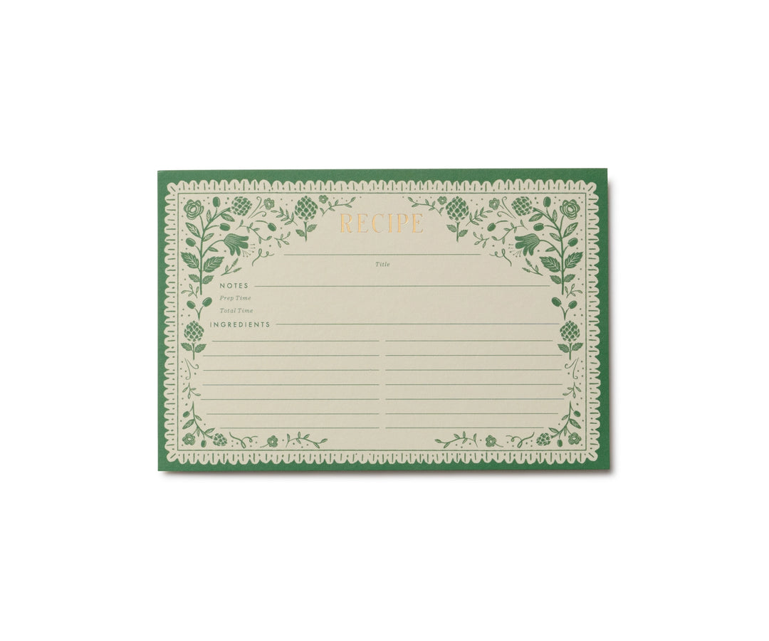 Rifle Paper Co. Recipe Cards
