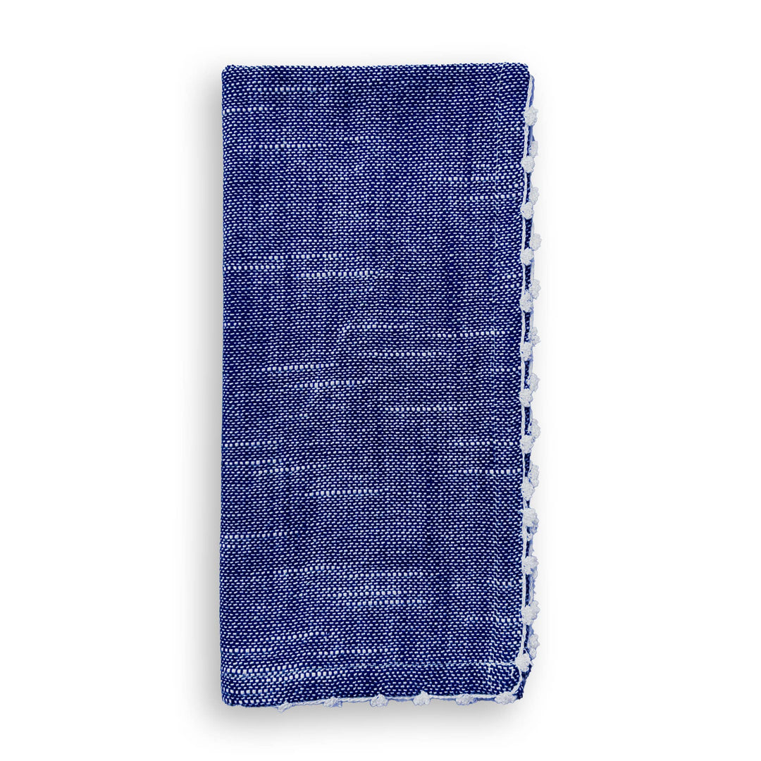 French Graffiti Knotted Edge Cotton Napkin