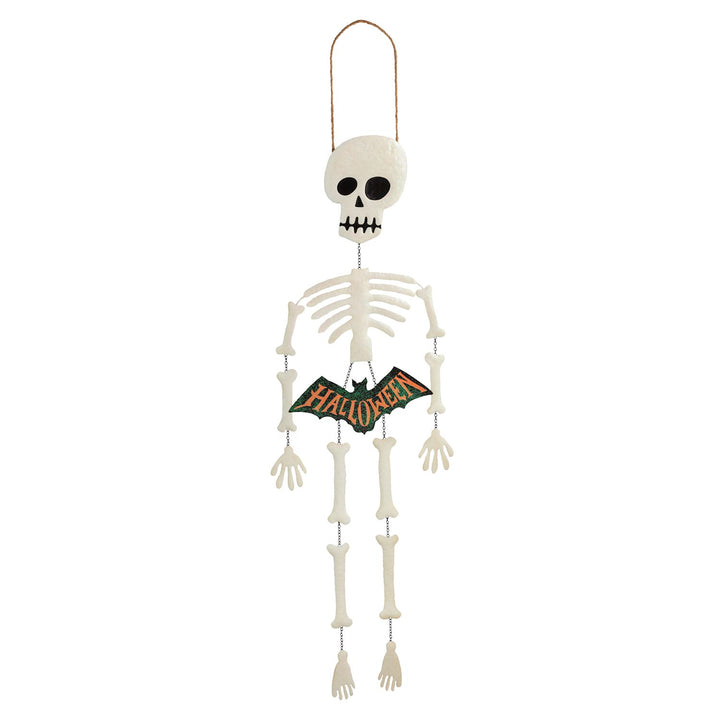 Glitter Skeleton Door Hanger
