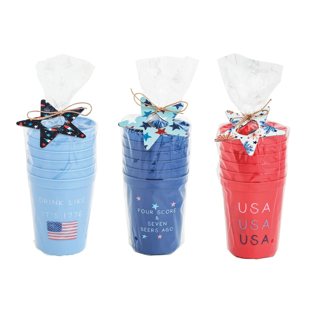 Americana Party Cups