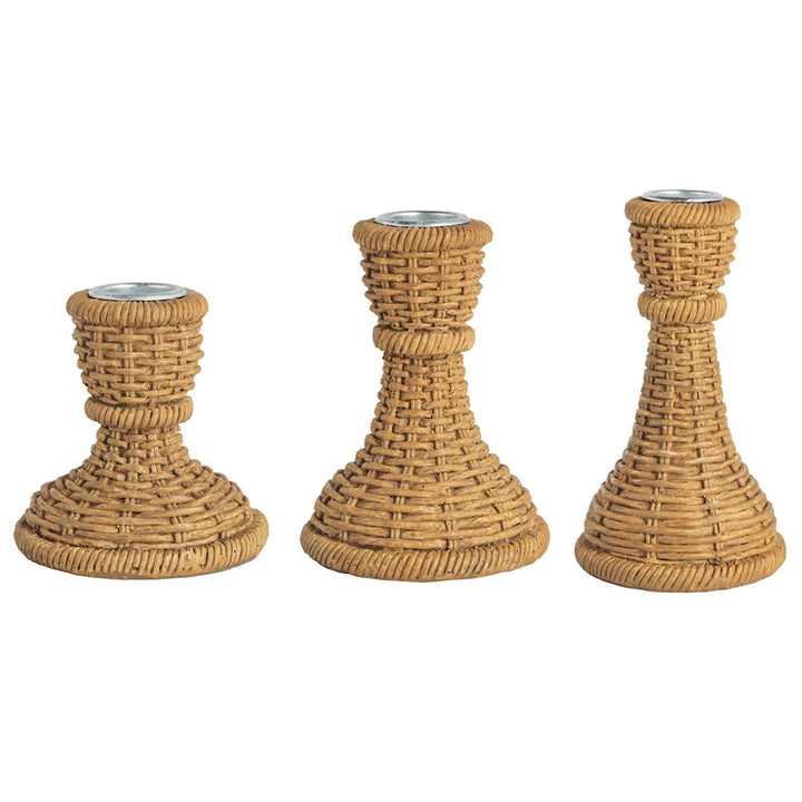 Woven Resin Taper Holder