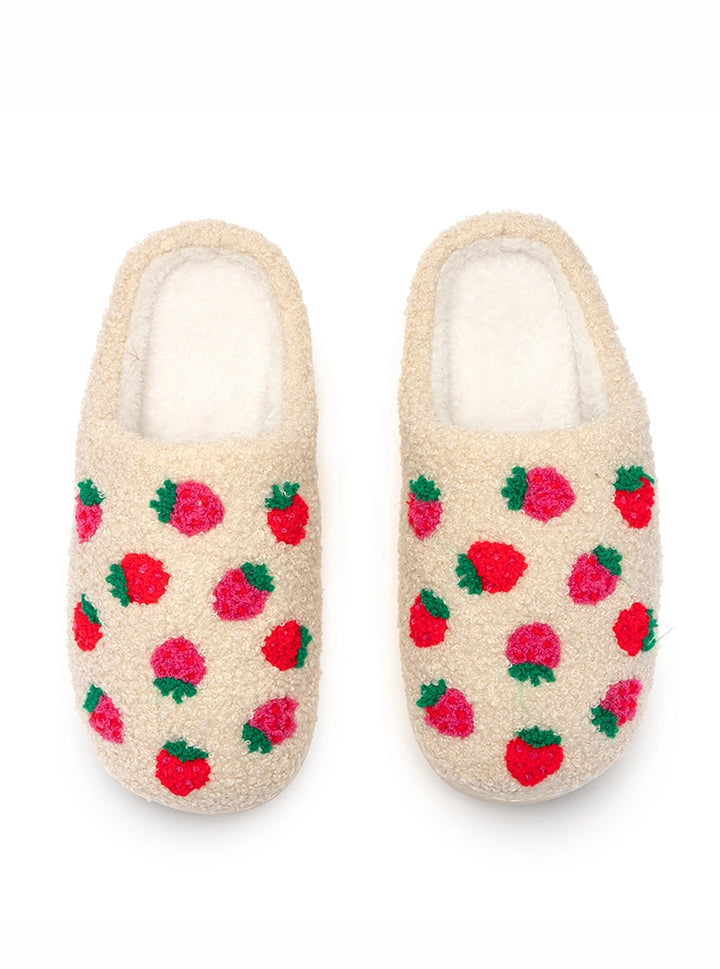 Living Royal Strawberry Slippers