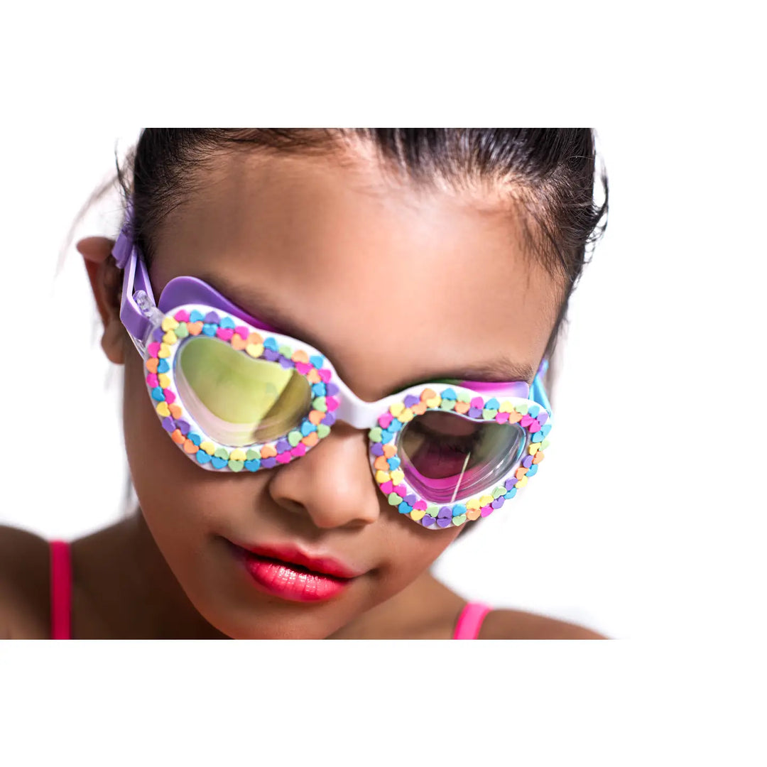 Bling20 Rainbow Valentine Kids' Swim Goggle