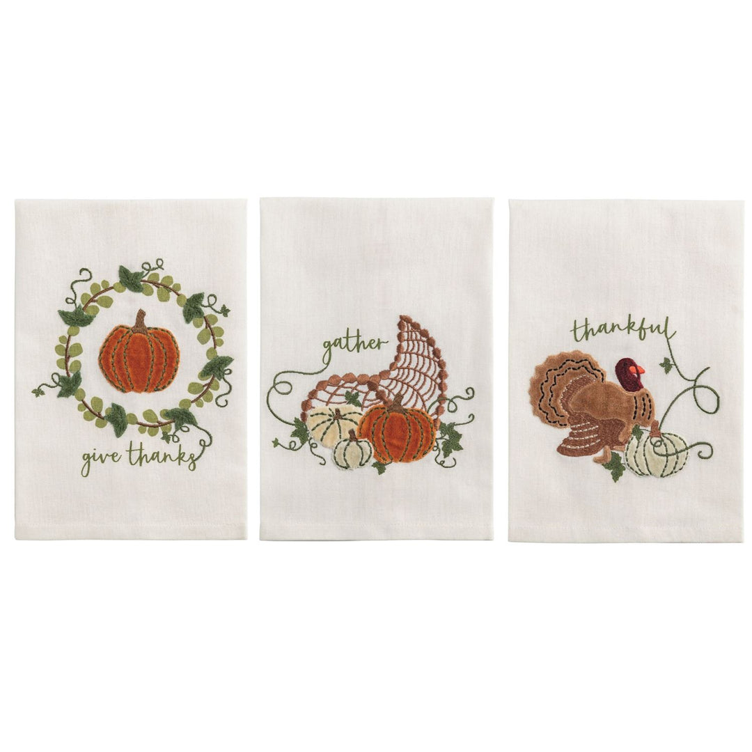 Thanksgiving Velvet Hand Towel