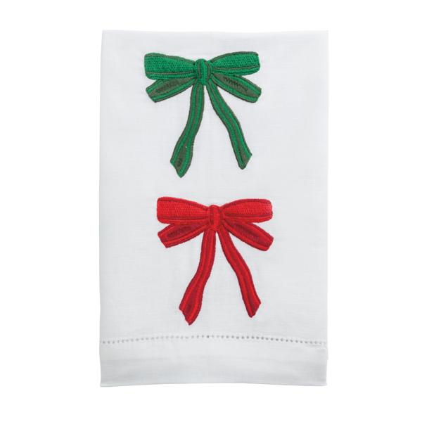 Mud Pie Holiday Embroidered Towel