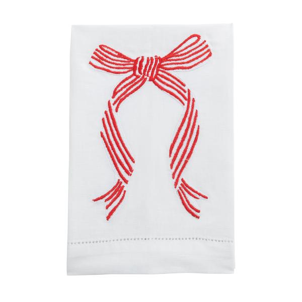 Mud Pie Holiday Embroidered Towel