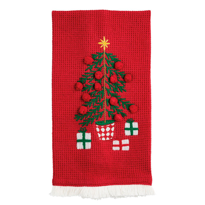 Christmas Fringe Towel