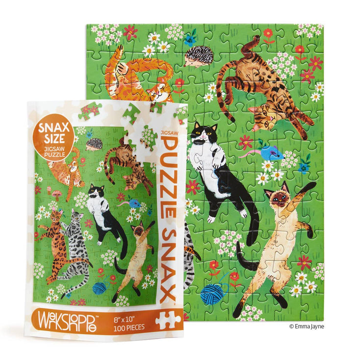 Werkshoppe Snax Size 100 Piece Jigsaw Puzzle