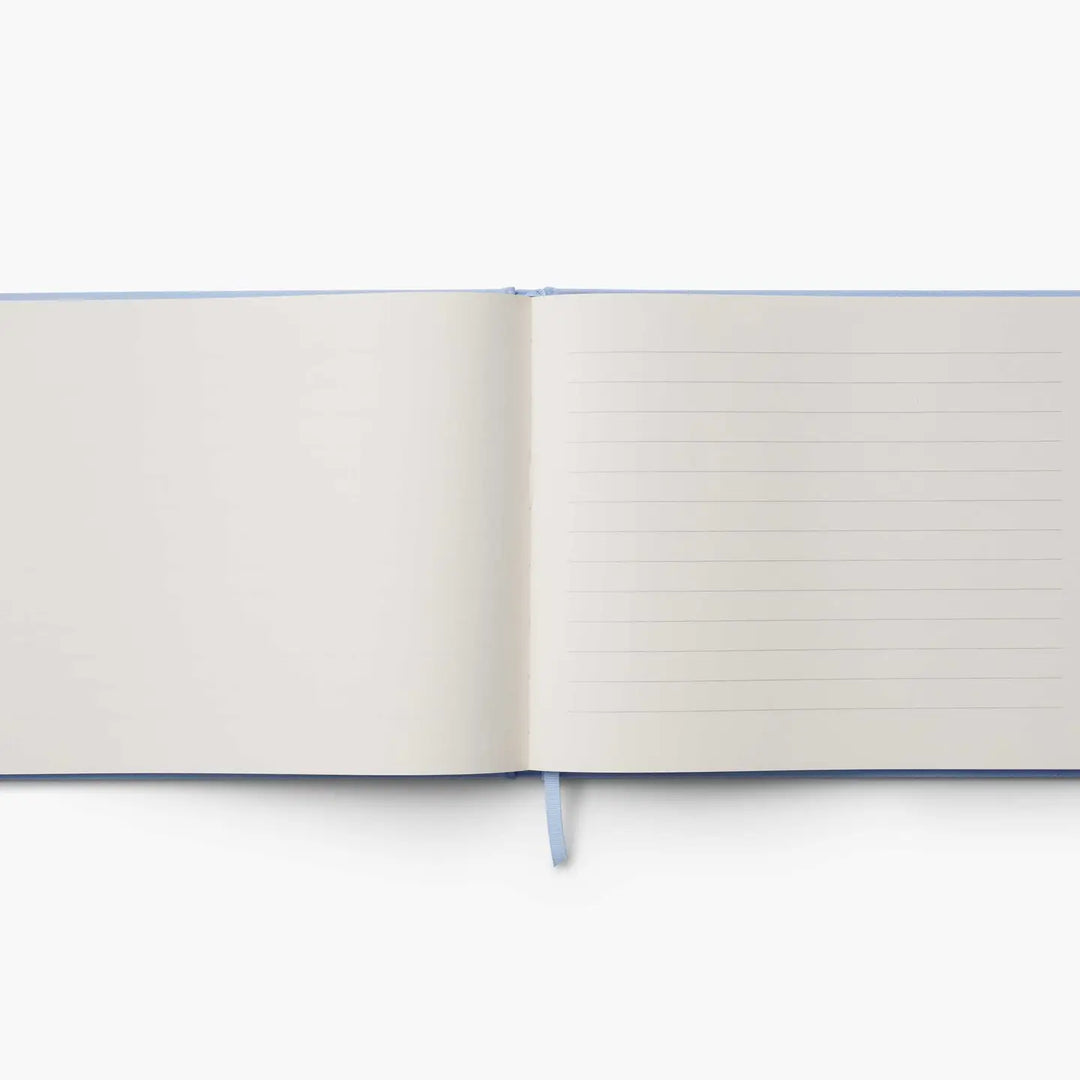 Rifle Paper Co. Embroidered Fabric Guest Book
