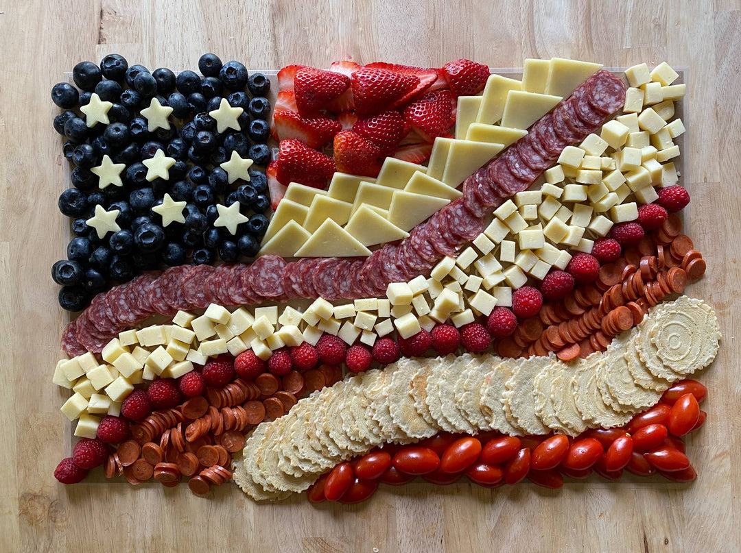 Color Box Design Flag Charcuterie Cheat Sheet