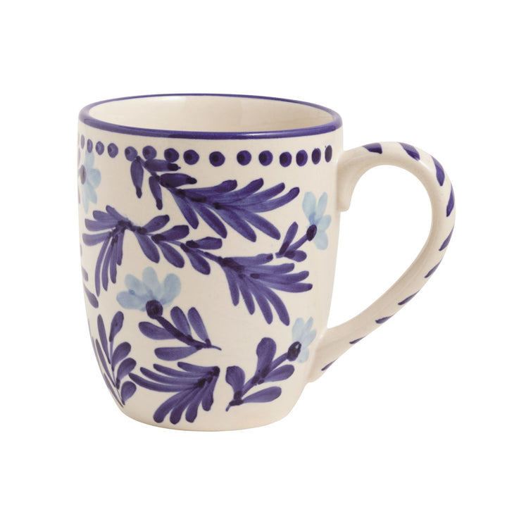 Blue Floral Mug