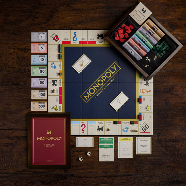 WS Game Company Monopoly Heritage Edition