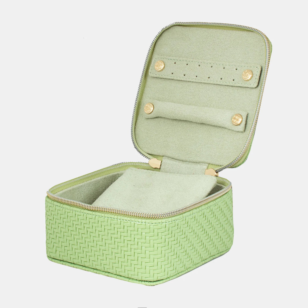 Herringbone Jewelry Cube
