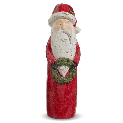 Carved Santa Figure
