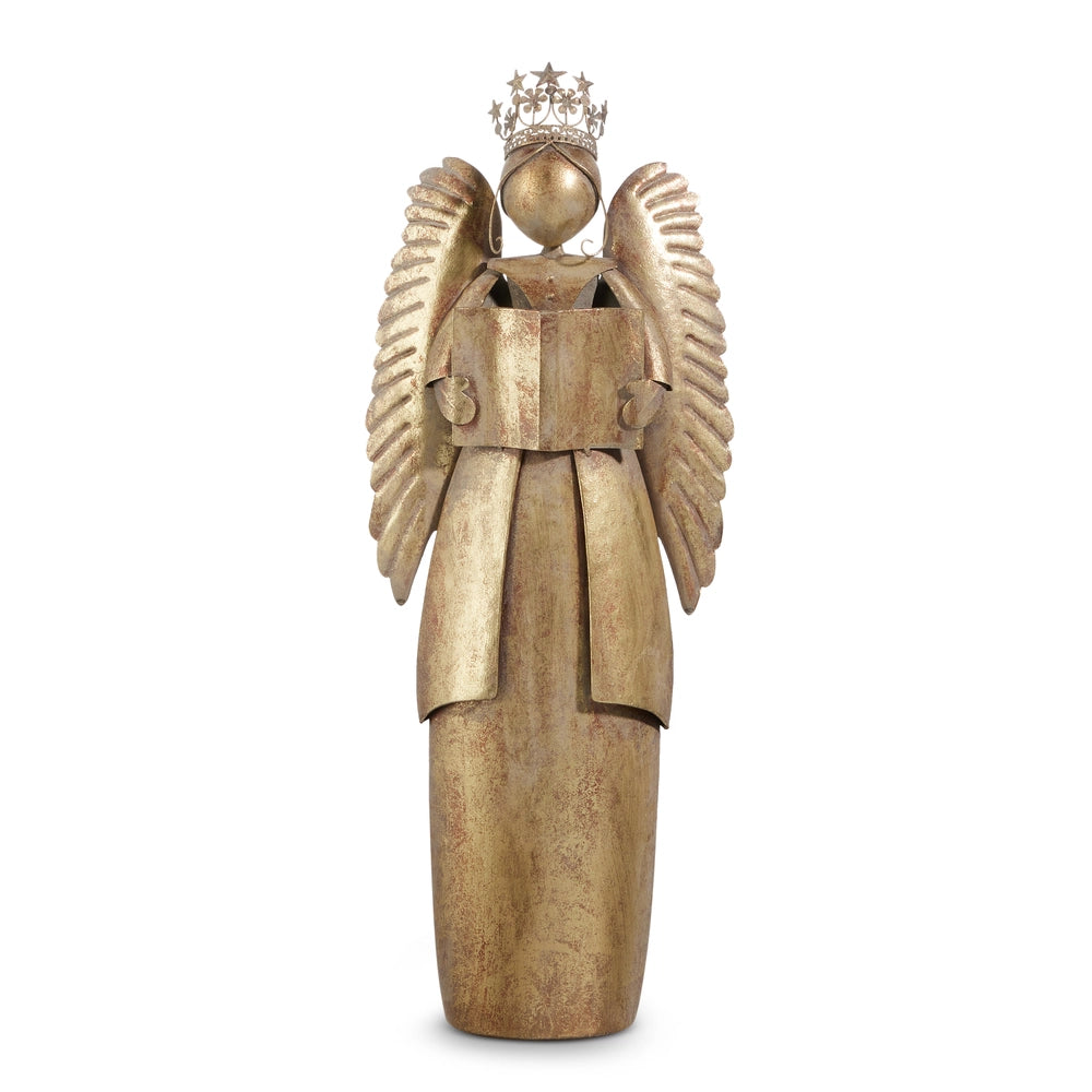 Antiqued Gold Angel