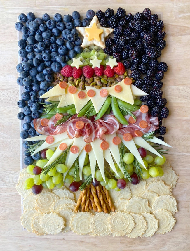 Color Box Design Christmas Tree Charcuterie Cheat Sheet