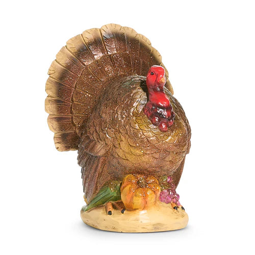 Tabletop Glitter Turkey