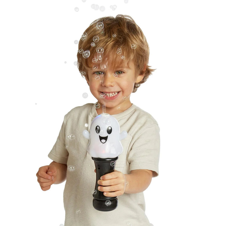 Glow in the Dark Ghost Illuminating Bubble Wand Blower
