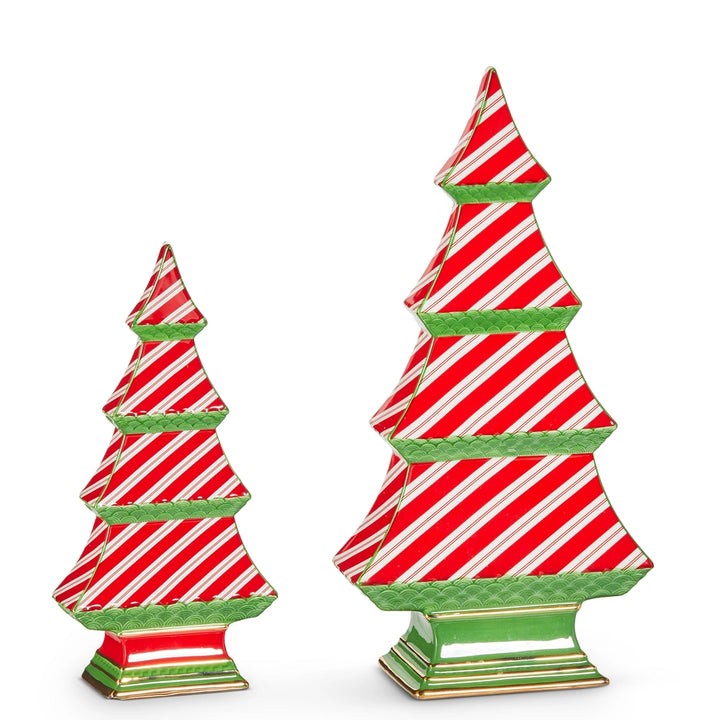 Candy Cane Stripe Tabletop Tree