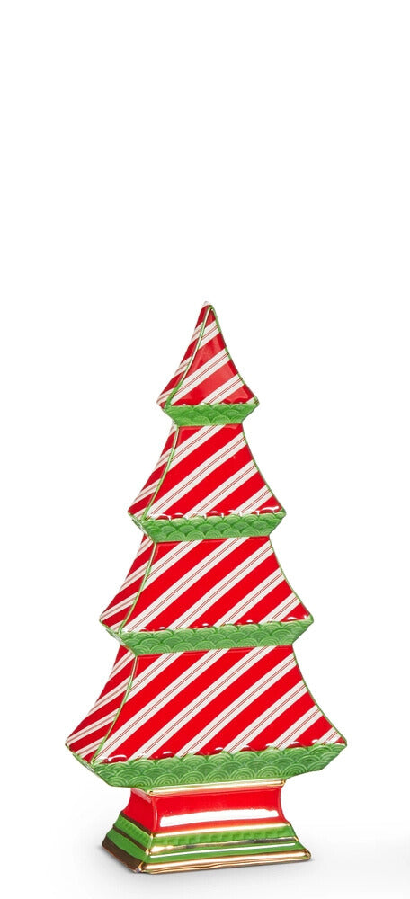 Candy Cane Stripe Tabletop Tree
