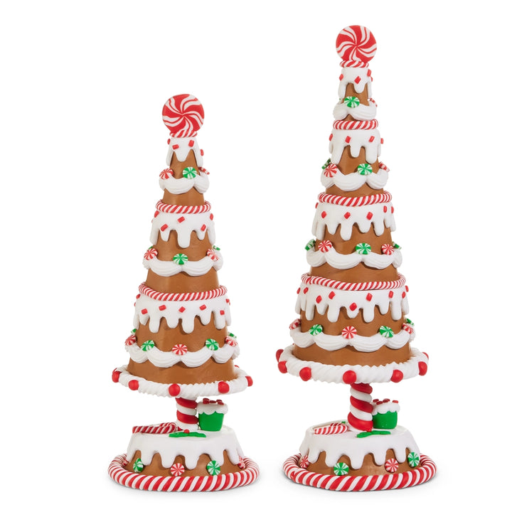 Peppermint Gingerbread Tree
