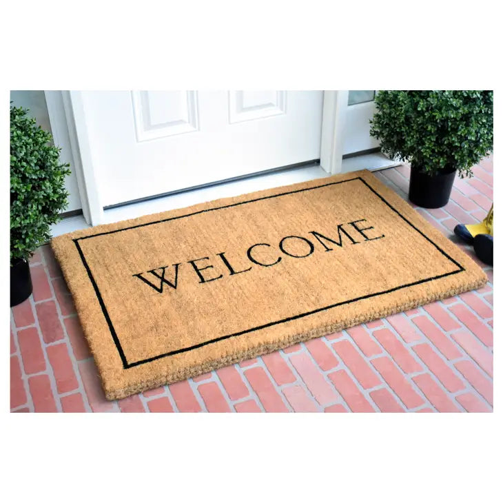 Calloway Mills - Welcome Border Doormat