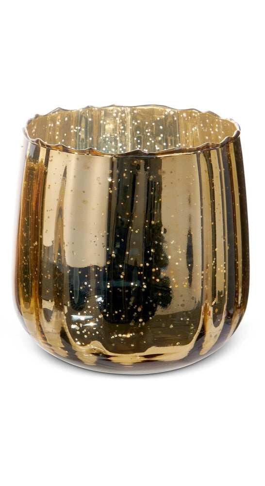 Bronze Mercury Glass Decorative Containers