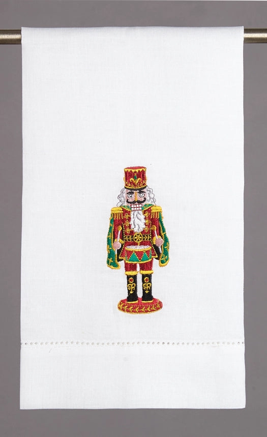 Peking Handicraft Nutcracker Embroidered Towel