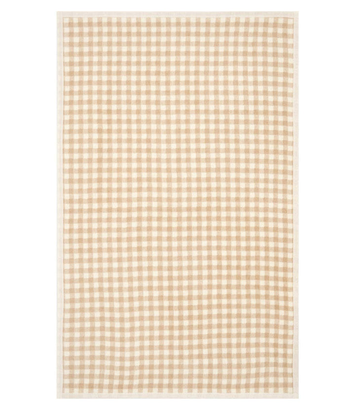 ChappyWrap Gingham Wheat Midi Blanket