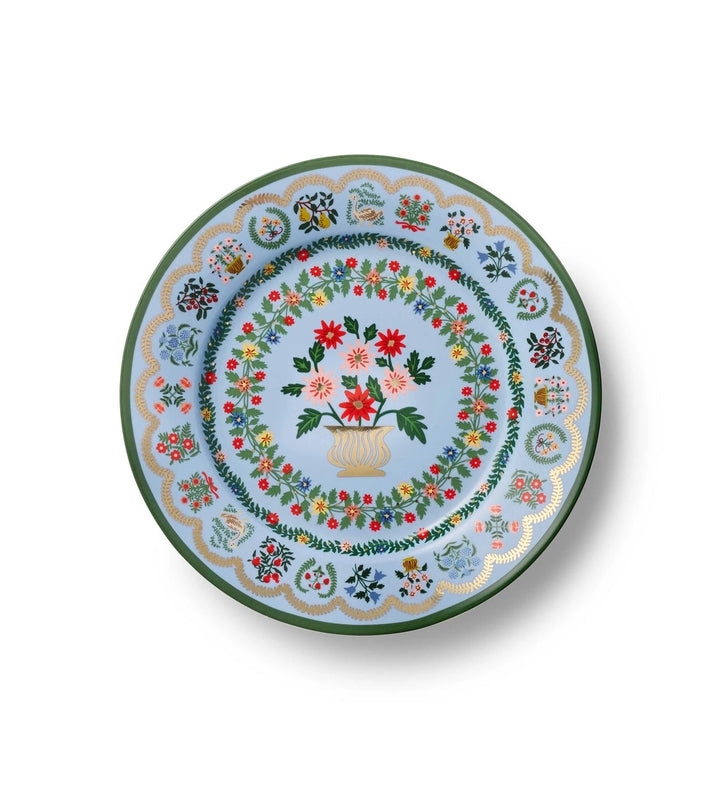 Rifle Paper Co Rosette Porcelain Dessert Plate