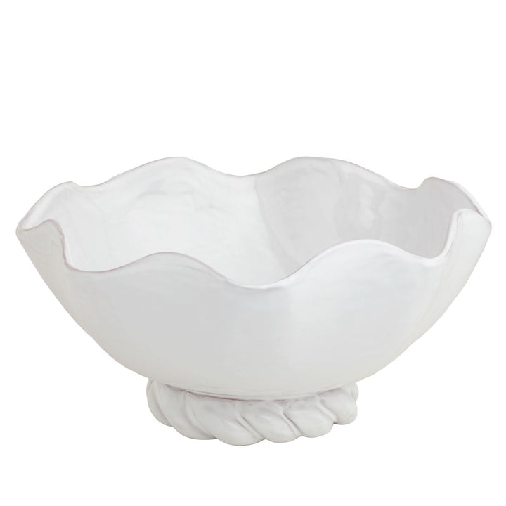 Twisted Base Ruffle Bowl