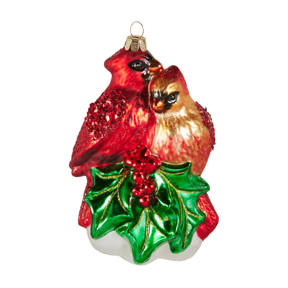 Cardinal Pair Ornament
