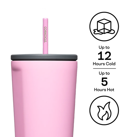 Corkcicle - Cold Cup Insulated Tumbler - Sun Soaked Pink