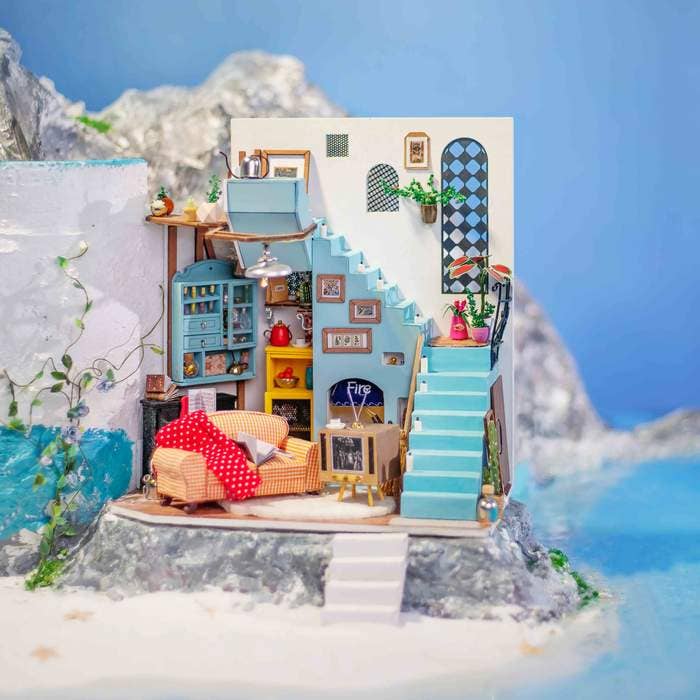 Robotime Rolife Joy's Peninsula DIY Living Room