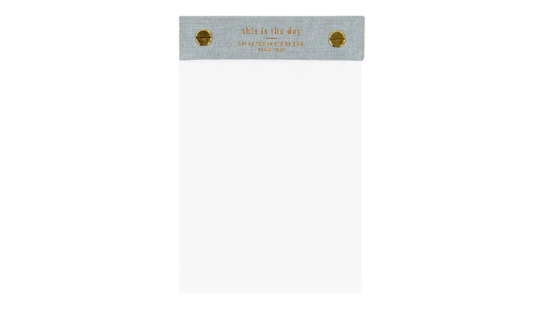 Church Notes This Is The Day Desk Notepad
