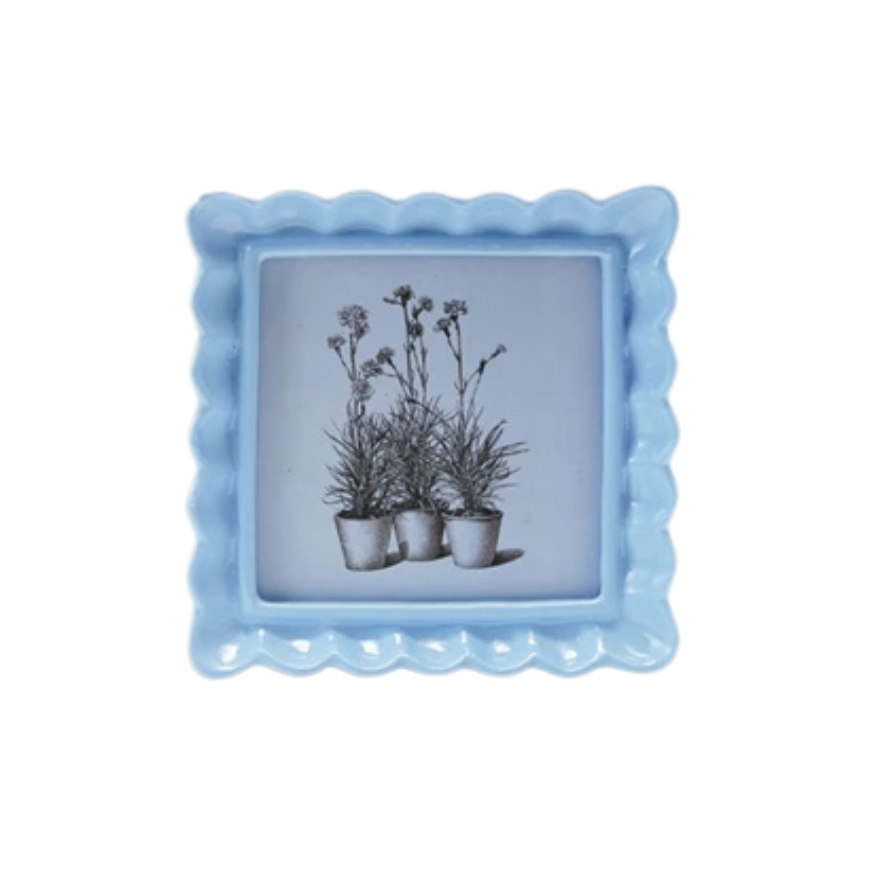 Ruffled Picture Frame