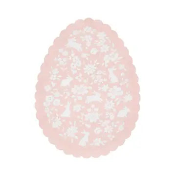 Meri Meri Ditsy Bunny Egg Paper Plates