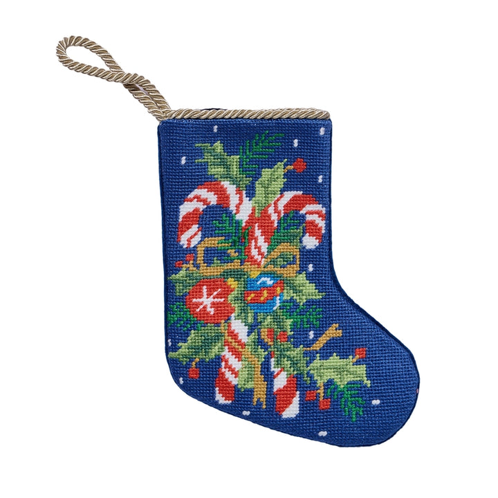 Peking Handicrafts Embroidered Mini Stocking