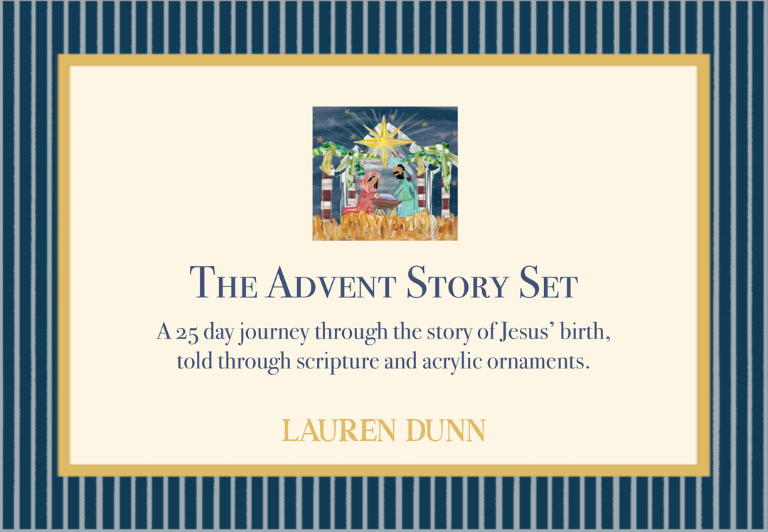 Lauren Dunn The Advent Story Set